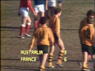 AUSTRALIE  - FRANCE - 1981 - 2E TEST -
