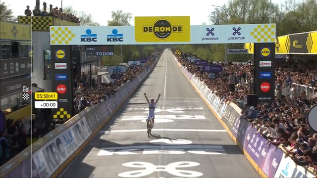 Démonstration de Tadej Pogacar sur le Tour des Flandres, qui s’impose en solitaire