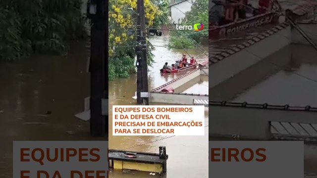 Chuva em Angra dos Reis: Parque Mambucaba fica debaixo d’água e deixa moradores ilhados #shorts