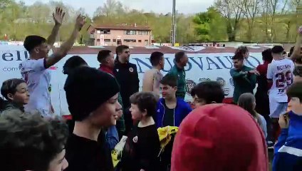 Livorno in Serie C, la festa a fine partita