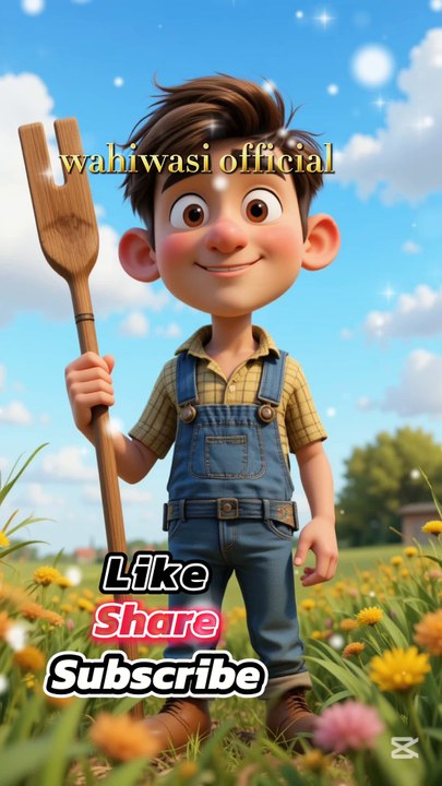 Animate 3D cartoon
