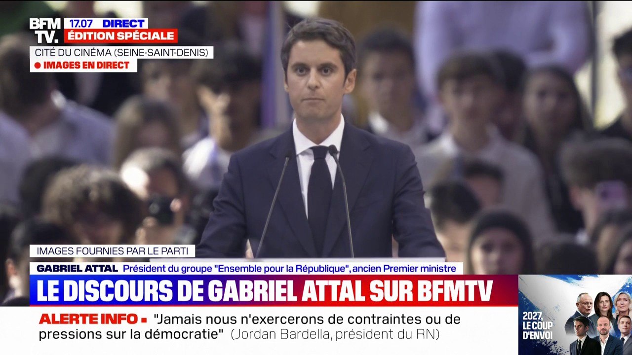 Gabriel Attal dénonce "une offensive sans précédent des réactionnaires"