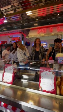Les Miss France au goûter à la Foire du Trône © Laura Happening/Bestimage