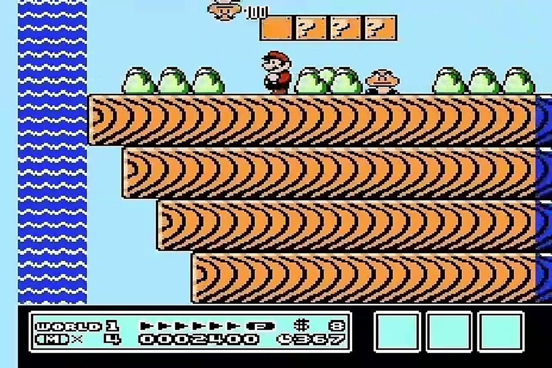 SMB3 - Waterfall Wake 8-Bit