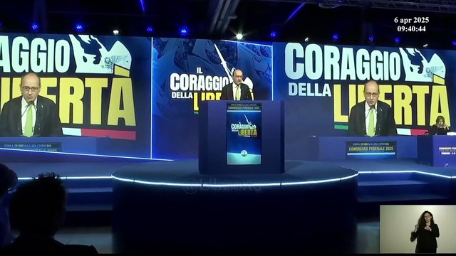 Bagnai - Intervento Congresso federale Lega a Firenze (06.04.25)