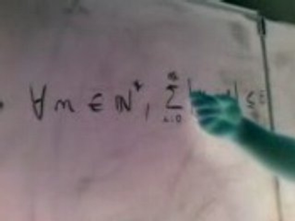 cours de math ^^