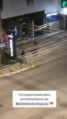 Dona de loja compartilha vídeo de suspeitos de invasão na Ponta Verde