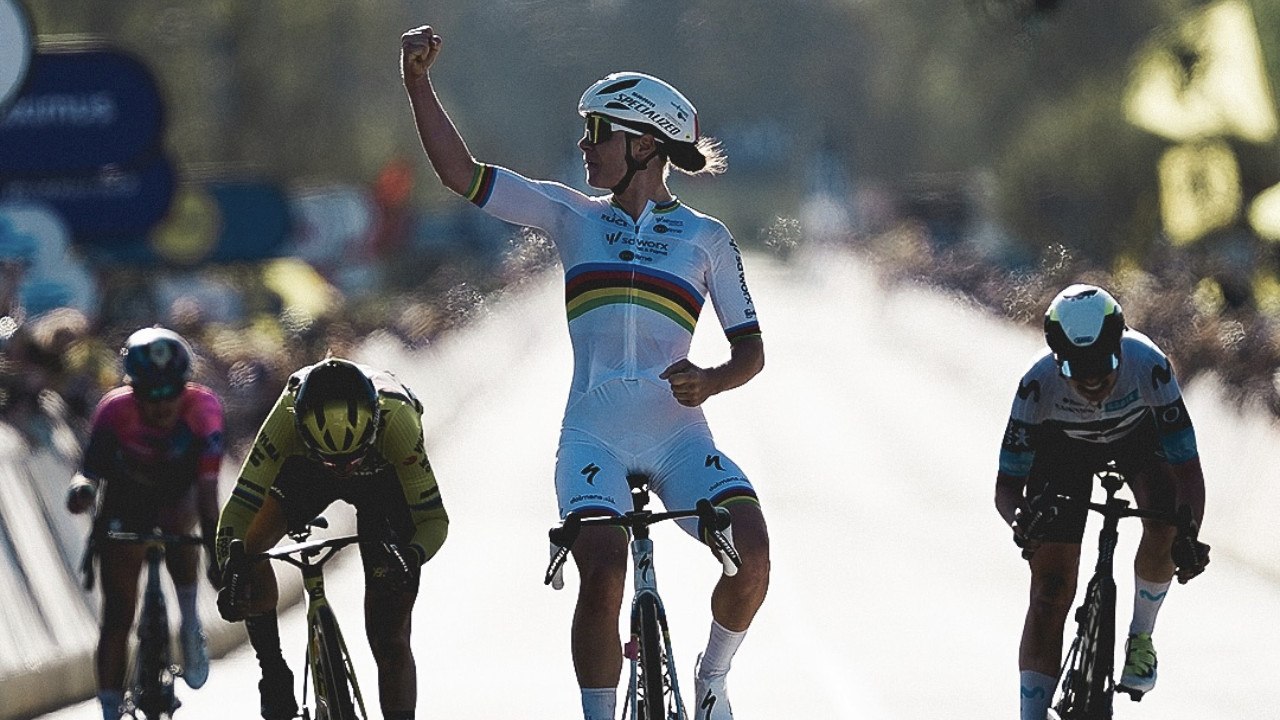 Cycling - Ronde van Vlaanderen Women 2025 - Lotte Kopecky beats Ferrand-Prévot... her 3rd Tour of Flanders