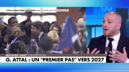 Matthieu Valet : «Monsieur Attal peut faire de grandes envolées lyriques. Son parti est à la dérive»