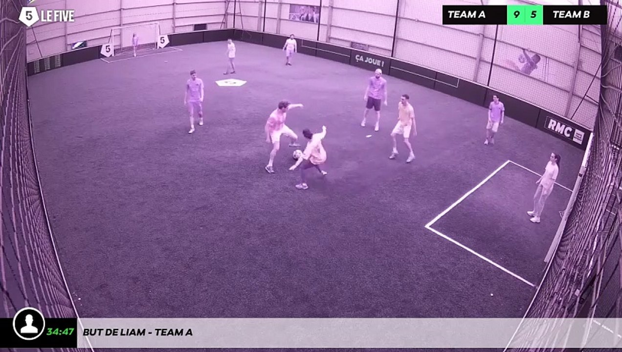But de Liam - Team A