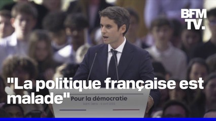 Économie, éducation, RN: le discours en intégralité de Gabriel Attal au meeting de Renaissance