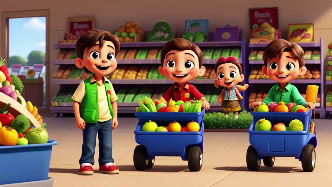 Humpty Dumpty Grocery Store | For kids | For preschoolers #happykidz