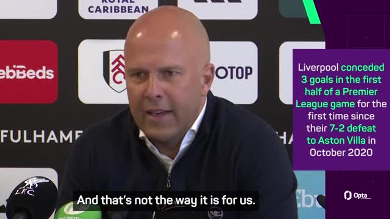 Liverpool 'not complacent' in Fulham defeat - Slot