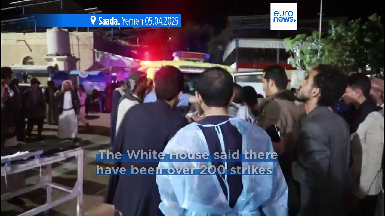 Houthi rebels say overnight US strikes kill at least two people in Yemen's Saada