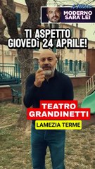 Paragone - Moderno sarà lei, Gianluigi Paragone a Teatro (06.04.25)