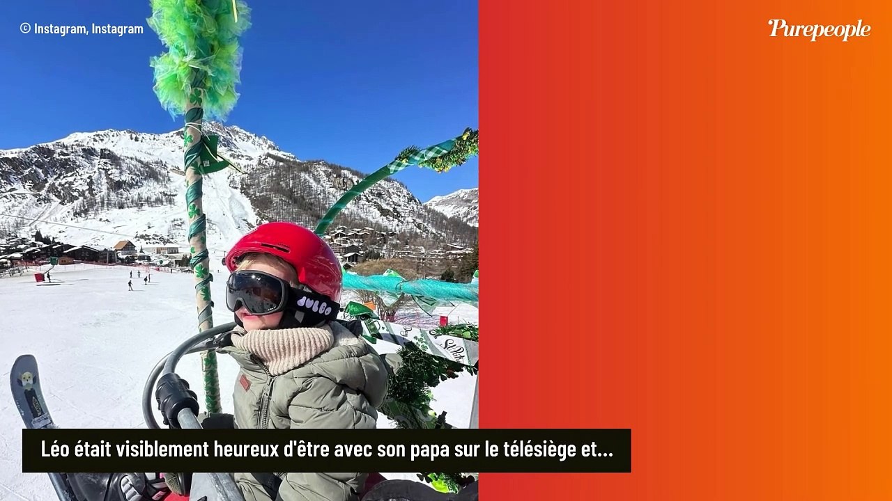 Cyril Lignac et sa compagne Déborah : sublime séjour à la montagne, leur fils de 2 ans et demi skie déjà