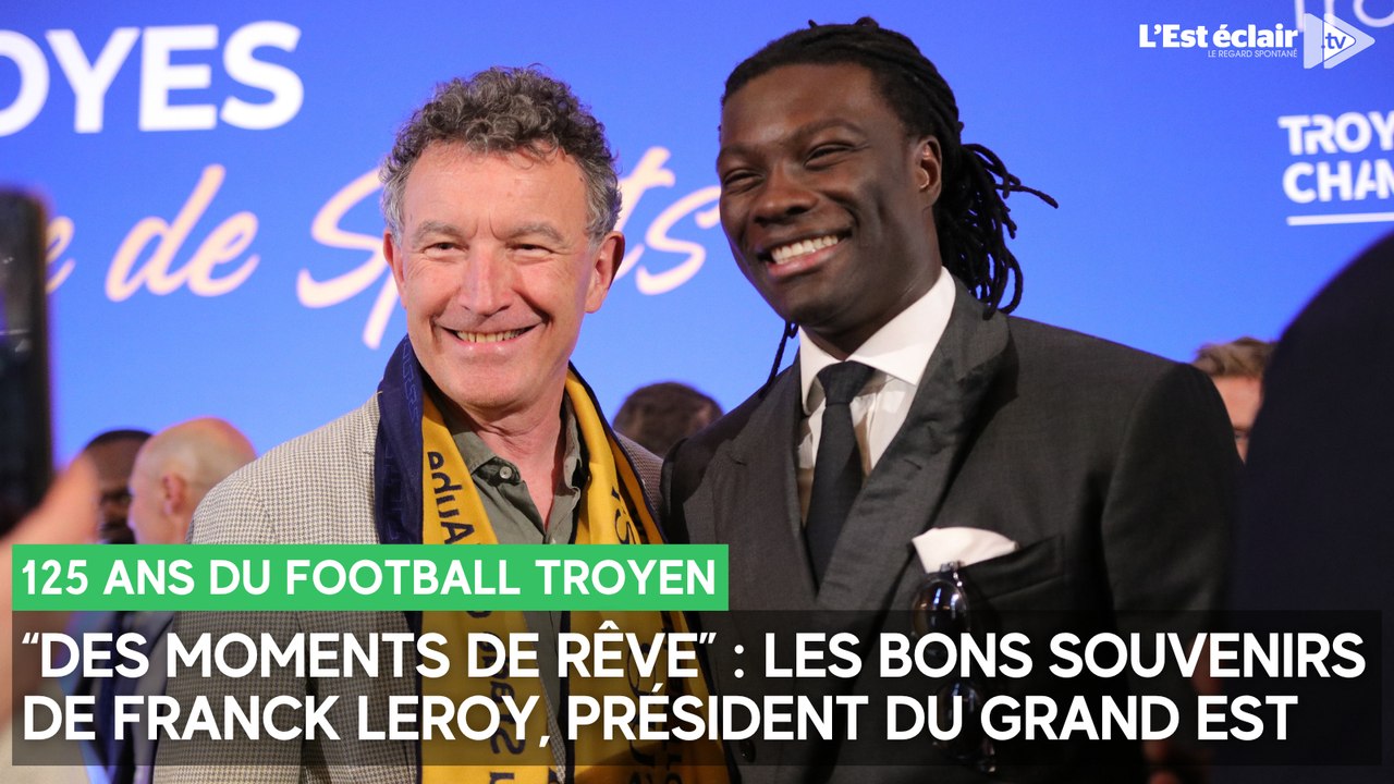 "Des moments de rêve" : les souvenirs de Franck Leroy aux 125 ans du football troyen
