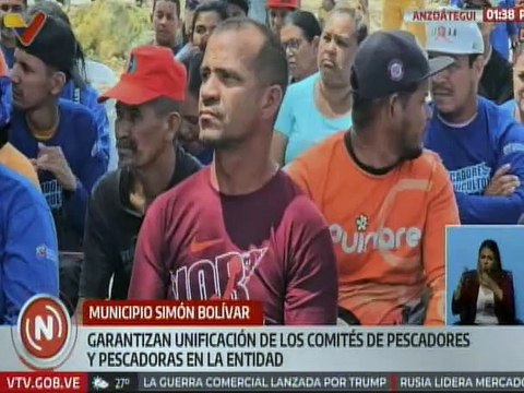 Anzoátegui | Comités de pescadores y pescadoras realizan mesa de trabajo para el fortalecimiento del sector