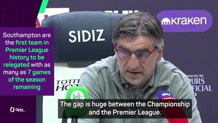 Juric looking to understand Southampton's mistakes after relegation