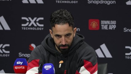 Amorim admits there is a long hard journey ahead after Utd hold City