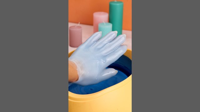 100 Layers of Hot Wax: Sizzling ASMR Sensation! 😱🔥 #ASMR