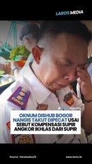 Oknum Dishub Bogor Menangis Usai Diancam Dipecat Gubernur Jabar