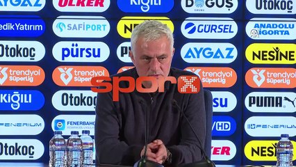 Jose Mourinho: "Neden penaltımız verilmedi?"