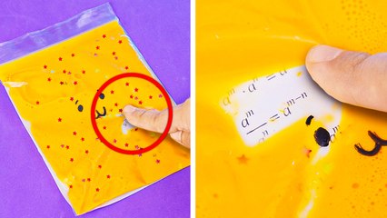 PRESSER AVEC LE SECRET 🤫 NOUVELLES ASTUCES ET CONSEILS SCOLAIRES 🌈✨