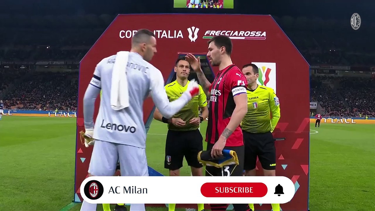 A deadlocked derby in the first leg - AC Milan 0-0 Inter - Highlights Coppa Italia 2021-22