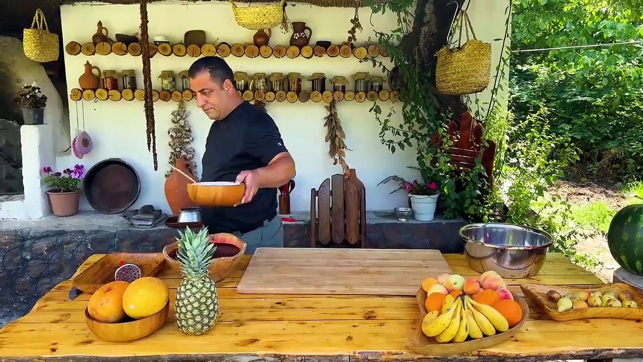Ice Cream For The Whole Village! Rustic Sweetness made from Fresh Fruit