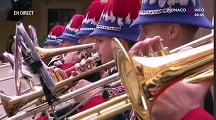 هكذا بدت الأميرة تشارلين حزينة رغم أناقتها في العيد الوطني