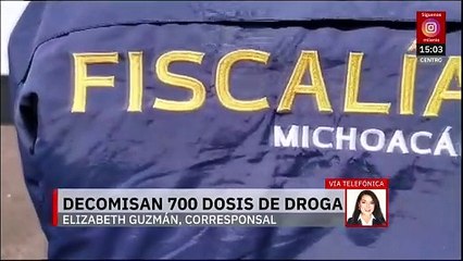 Aseguran 700 dosis de droga, tras cateo de dos bares ubicados en Morelia