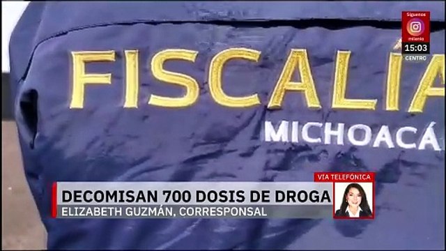 Aseguran 700 dosis de droga, tras cateo de dos bares ubicados en Morelia