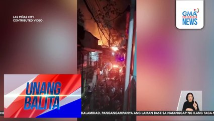 Mag-asawa at 2 nilang anak, patay sa sunog sa Barangay Pulang Lupa Uno | Unang Balita
