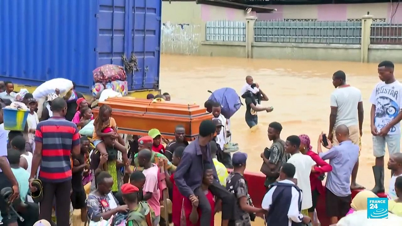 Inundaciones en la capital de República Democrática del Congo cobran decenas de vidas