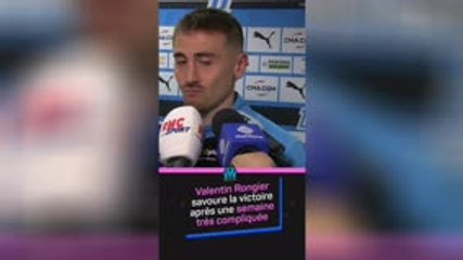 Marseille - Rongier après la semaine difficile : "Cette victoire est pour tout le monde !"