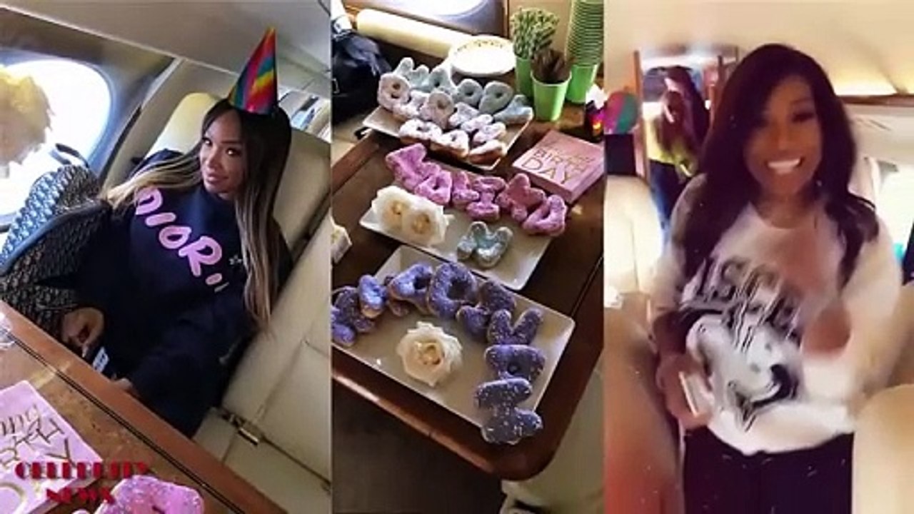 بالفيديو.. لهذا السبب استأجرت كلوي كاردشيان طائرة خاصة