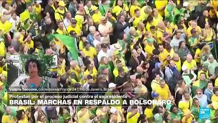 Informe desde Río de Janeiro: seguidores de Bolsonaro marchan para pedir su amnistía