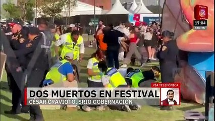 "Fiscalía General de Justicia tiene que indagar el caso": César Cravioto, sobre Axe Ceremonia 2025