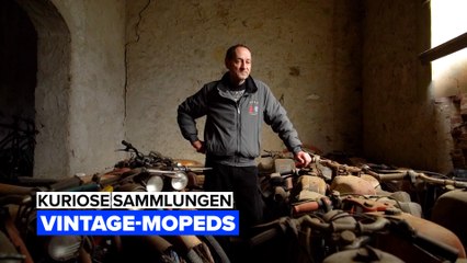 Kuriose Sammlungen: Vintage-Mopeds