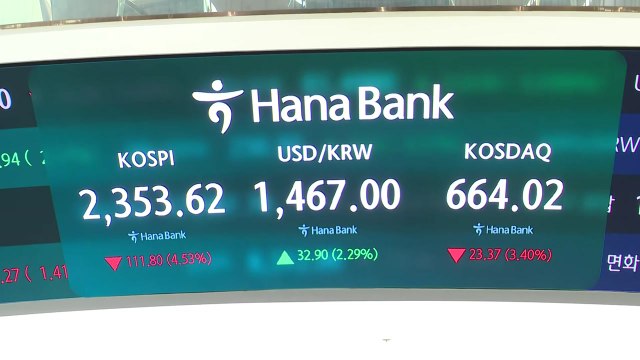 관세 전쟁·국내 정치에 변동성 커진 주식·외환시장...개장 상황은? / YTN