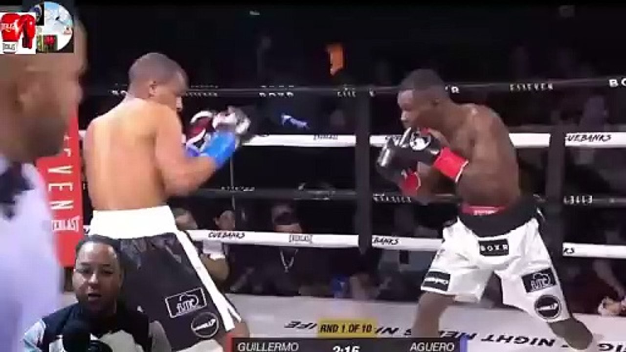 Guillermo Rigondeaux vs Dannis Aguero Arias ko primer round