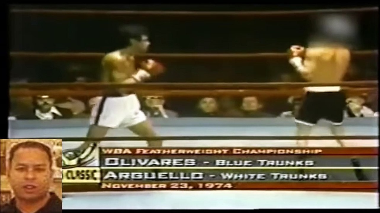 Alexis Arguello Vs Ruben Olivares Highlights WBA Title