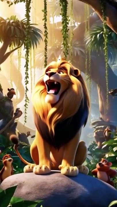 Miko the lion story in english | kids stories | animal adventure stories