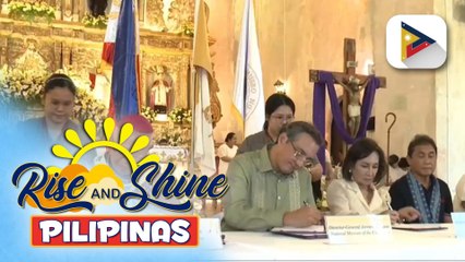 Apat na nawawalang pulpit panels ng Boljoon Church, ibinalik ng National Museum of the Philippines