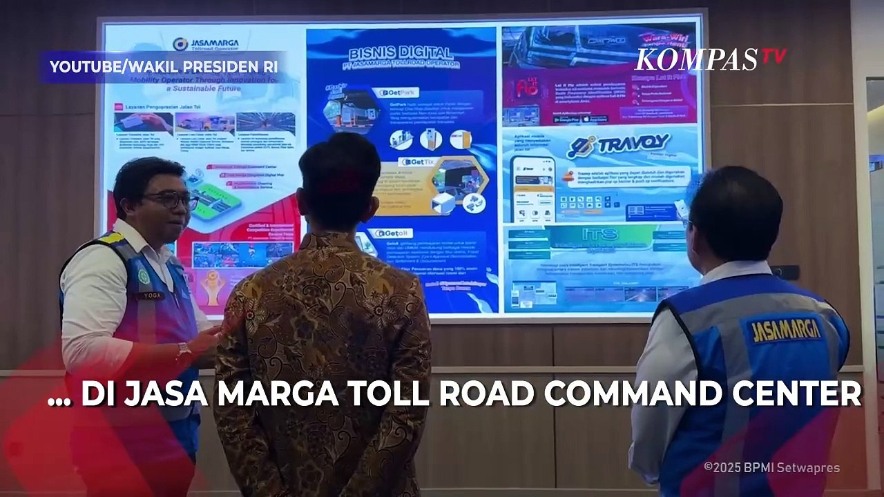 Wapres Gibran Cek CCTV Puncak Arus Balik Mudik 2025: Saya Doakan Semoga Semua Selamat