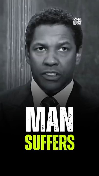 man suffers only because he