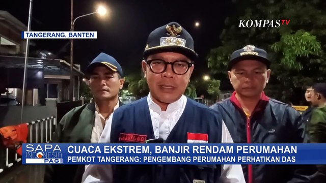 Diguyur Hujan Deras, Kali Mampang Meluap dan Rendam Perumahan Pondok Karya