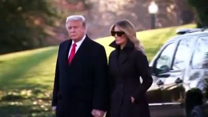 ميلانيا ترامب تستعدّ للأعياد بإطلالة متّشحة بالسواد