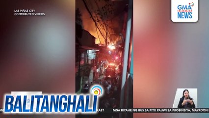 4 na magkakaanak, patay sa sunog sa Brgy. Pulang Lupa Uno; nasa P600,000 ang halaga ng pinsala | Balitanghali